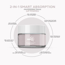 Load image into Gallery viewer, D 2775 Creamy Ivory Nail Dipping Powder – 28gm | Elegant Neutral Dip Powder | Nail Dipping System