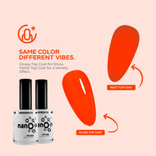 تحميل الصورة إلى عارض المعرض، N-2783- طلاء جل برتقالي لامع 15 مل