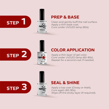 تحميل الصورة إلى عارض المعرض، N-2788- طلاء جل أحمر ساخن 15 مل