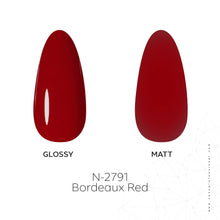 Load image into Gallery viewer, N 2791 – Bordeaux Red Gel Polish – 15ml | Long-Lasting, High-Gloss Deep Red Nail Polish Gel