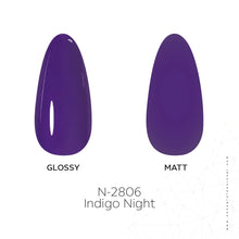 تحميل الصورة إلى عارض المعرض، طلاء جل نيلي نايت N-2806 - 15 مل