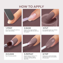 تحميل الصورة إلى عارض المعرض، بودرة غمس الأظافر D 2821 روزي براون 30 جرام