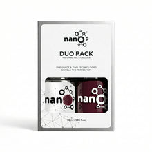 Load image into Gallery viewer, P2835 – Burgundy Shadow Duo Pack – TPO & HEMA Free Gel Polish & Nail Lacquer (15ml each) | Long-Lasting, High-Gloss Nail Polish Set