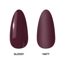 Load image into Gallery viewer, L 2835 – Burgundy Shadow Nail Polish – 15ml | High Gloss, Gel Like Finish Deep Burgundy Nail Polish | Mysterious Dark Red Nail Lacquer