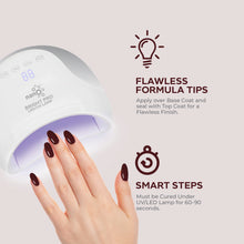 Load image into Gallery viewer, N 2843 – Burgundy Blast Gel Polish – 15 ml | Long-Lasting, High-Gloss Deep Wine Red Nail Polish Gel