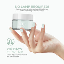 Load image into Gallery viewer, D 2858 Blue Powder Nail Dipping Powder – 28gm | Soft Pastel Blue Dip Powder | Nail Dipping System