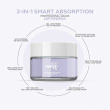 Load image into Gallery viewer, D 2864 Sky Kissed Lilac Nail Dipping Powder – 28gm | Soft Pastel Purple Dip Powder | Nail Dipping System