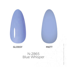 Load image into Gallery viewer, N 2865 – Blue Whisper Gel Polish – 15 ml | Long-Lasting, High-Gloss Dusk-Blue Nail Polish Gel