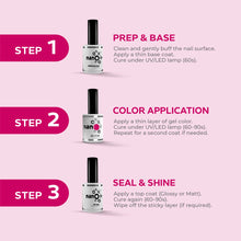 تحميل الصورة إلى عارض المعرض، N-2881- طلاء جل وردي ساخن 15 مل