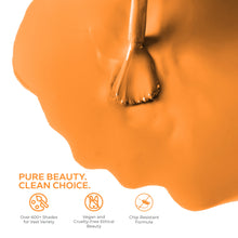 تحميل الصورة إلى عارض المعرض، N-2884- طلاء جل برتقالي نابض بالحياة 15 مل