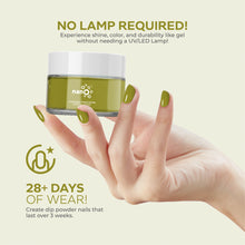 Load image into Gallery viewer, D 2894 Deep Olive Nail Dipping Powder – 28gm | Earthy Green Dip Powder | Nail Dipping System