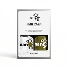 Load image into Gallery viewer, P2906 – Olive Brown Duo Pack – TPO & HEMA Free Gel Polish & Nail Lacquer (15ml each) | Long-Lasting, High-Gloss Nail Polish Set