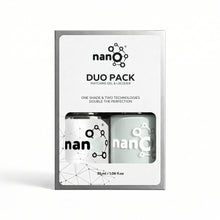 Load image into Gallery viewer, P2909 – Frosty Blue Duo Pack – TPO & HEMA Free Gel Polish & Nail Lacquer (15ml each) | Long-Lasting, High-Gloss Nail Polish Set