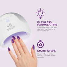 Load image into Gallery viewer, N 2915 – Midnight Purple Gel Polish – 15 ml | Long-Lasting, High-Gloss Deep Velvety Purple Nail Polish Gel