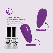 Load image into Gallery viewer, N 2915 – Midnight Purple Gel Polish – 15 ml | Long-Lasting, High-Gloss Deep Velvety Purple Nail Polish Gel