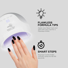 Load image into Gallery viewer, N 2922 – Charcoal Black Gel Polish – 15ml | Long-Lasting, High-Gloss Intense Black Nail Polish Gel