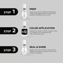 Load image into Gallery viewer, L 2922 Charcoal Black Nail Polish – 15ml | High Gloss, Gel Like Finish Smoky Black Nail Polish | Bold Black Nail Lacquer