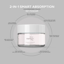 Load image into Gallery viewer, D 2923 Pure White Nail Dipping Powder – 28gm | Bright White Dip Powder | Nail Dipping System