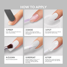 Load image into Gallery viewer, D 2923 Pure White Nail Dipping Powder – 28gm | Bright White Dip Powder | Nail Dipping System