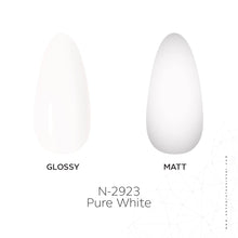 Load image into Gallery viewer, N 2923 – Pure White Gel Polish – 15ml | Long-Lasting, High-Gloss Pristine White Nail Polish Gel