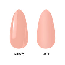 تحميل الصورة إلى عارض المعرض، P2925 – Salmon Fizz Duo Pack – TPO & HEMA Free Gel Polish & Nail Lacquer (15ml each) | Long-Lasting, High-Gloss Nail Polish Set