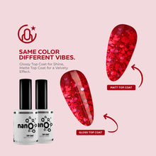 تحميل الصورة إلى عارض المعرض، N-3013- طلاء أظافر جل تيرن أب ذا ريد 15 مل