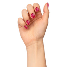 Load image into Gallery viewer, N3014 – Shine On, Girl Gel Polish – 15 ml | Long-Lasting, High Gloss Pink-Red Glitter Nail Polish Gel