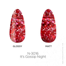 تحميل الصورة إلى عارض المعرض، N-3016-طلاء جل It's Gossip night 15 مل