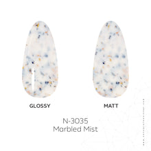 تحميل الصورة إلى عارض المعرض، طلاء جل رخامي N-3035 - 15 مل
