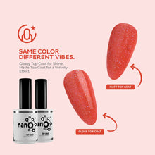 تحميل الصورة إلى عارض المعرض، طلاء جل برتقالي غروب الشمس N-3050، 15 مل