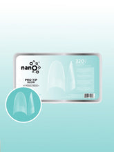 Load image into Gallery viewer, Pro Tip Glow Almond French Clear Nail Tips (320Pcs)