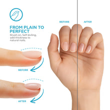 Load image into Gallery viewer, Azure Breeze Rubber Base Coat Gel – 15ml | Soak Off Builder Base Coat | Long Lasting Ocean Blue Rubber Base Coat