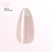 Load image into Gallery viewer, Nano® Barely Blush Pressed on Nails - 24pcs with Glue | Instant Gel-Like Shine, Soft Pink Glossy Fake Nails Set