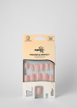 Load image into Gallery viewer, Nano® Blush Kitty Glow Pressed on Nails - 24pcs with Glue | Instant Gel-Like Shine, Soft Pink Glossy Fake Nails Set