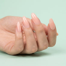 Load image into Gallery viewer, Nano® Ballet Slipper Pressed on Nails - 24pcs Self-Adhesive | Soft Pink Nude Fake Nails Set