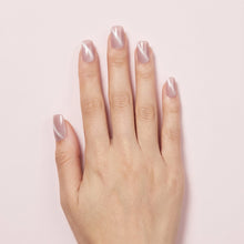 Load image into Gallery viewer, Nano® Blush Kitty Glow Pressed on Nails - 24pcs with Glue | Instant Gel-Like Shine, Soft Pink Glossy Fake Nails Set