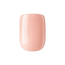 Load image into Gallery viewer, Nano® Blush Veil Pressed on Nails - 24pcs with Glue | Instant Gel-Like Shine, Soft Peachy-Pink Fake Nails Set
