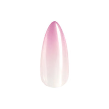 Load image into Gallery viewer, Nano® Blush Whisper Cateye Pressed on Nails - 24pcs with Glue | Instant Gel-Like Shine, Soft Pink Chrome Cat Eye Fake Nails Set