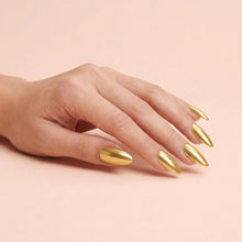 Load image into Gallery viewer, Bronze Olive Chrome Powder – 0.8g | Mirror Chrome Powder Nails | Metallic Olive-Gold Chrome Nail Powder