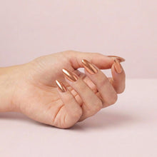 Load image into Gallery viewer, Burnt Copper Chrome Powder – 0.8g | Mirror Chrome Powder Nails | Metallic Copper Chrome Nail Powder