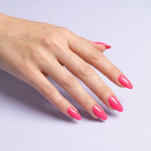 Load image into Gallery viewer, Nano® Candy Pink Pressed on Nails - 24pcs Self-Adhesive | Vibrant Glossy Pink Finish, Bright Fake Nails Set