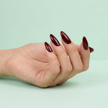 تحميل الصورة إلى عارض المعرض، Nano® Crimson Crush Pressed on Nails - 24pcs Self-Adhesive | Deep Red Gloss Finish, Classic Red Fake Nails Set