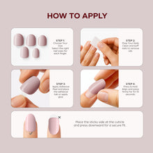 Load image into Gallery viewer, Nano® Crimson Crush Pressed on Nails - 24pcs Self-Adhesive | Deep Red Gloss Finish, Classic Red Fake Nails Set