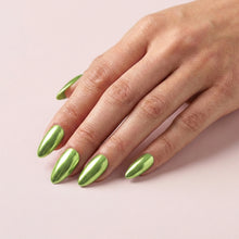Load image into Gallery viewer, Forest Green Chrome Powder – 0.8g | Mirror Chrome Powder Nails | Metallic Green Chrome Nail Powder