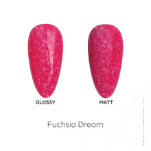 Load image into Gallery viewer, Fuchsia Dream Rubber Base Coat Gel – 15ml | Soak Off Builder Base Coat | Long Lasting Hot Pink Rubber Base Coat