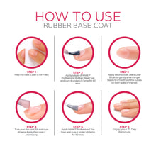 Load image into Gallery viewer, Fuchsia Dream Rubber Base Coat Gel – 15ml | Soak Off Builder Base Coat | Long Lasting Hot Pink Rubber Base Coat