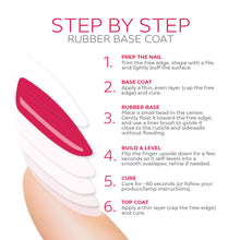 Load image into Gallery viewer, Fuchsia Dream Rubber Base Coat Gel – 15ml | Soak Off Builder Base Coat | Long Lasting Hot Pink Rubber Base Coat