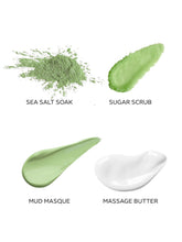 Load image into Gallery viewer, Ginger Green Tea | Mani & Pedi Kit Supreme 4 Steps