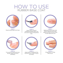 Load image into Gallery viewer, Lavender Dream Rubber Base Coat Gel – 15ml | Soak Off Builder Base Coat | Long Lasting Pastel Purple Rubber Base Coat Gel