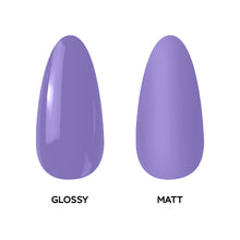 Load image into Gallery viewer, Lavender Dream Rubber Base Coat Gel – 15ml | Soak Off Builder Base Coat | Long Lasting Pastel Purple Rubber Base Coat Gel